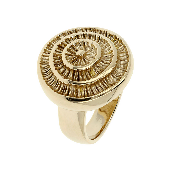 Spiral Cocktail Ring with Processing