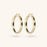 Boucles d'oreilles créoles classiques