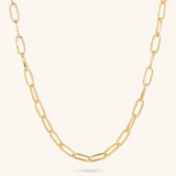 Hammered Chain Necklace