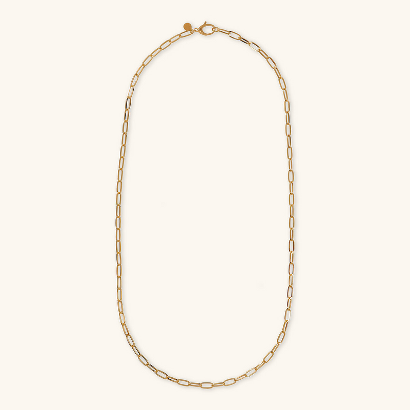 Hammered Chain Necklace