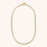 Hammered Chain Necklace