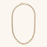 Rope Chain Necklace with Rondelle