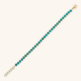 Bracelet with Round Turquoise
