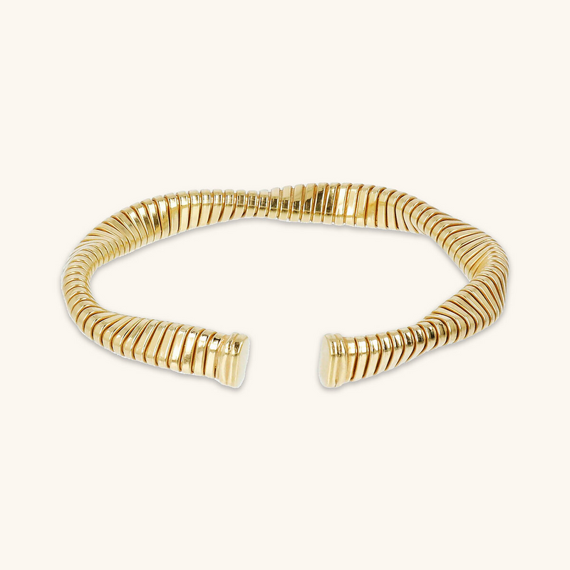 Bracelet Rigide Tubogas Torsadé
