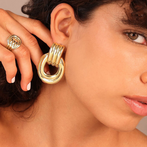 'Door Knocker' earrings