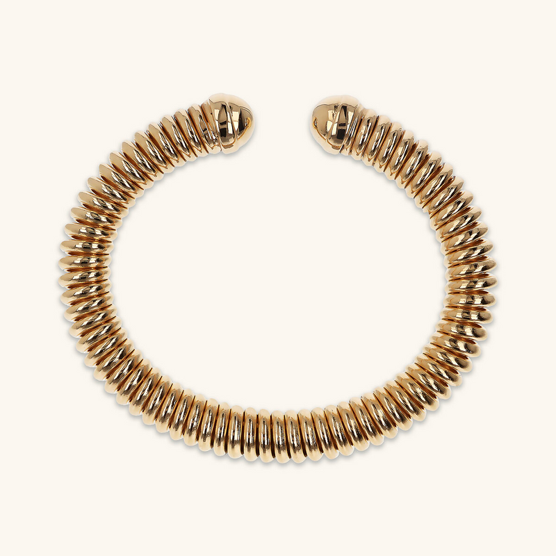 Semi-rigid Tubogas Polished Bracelet