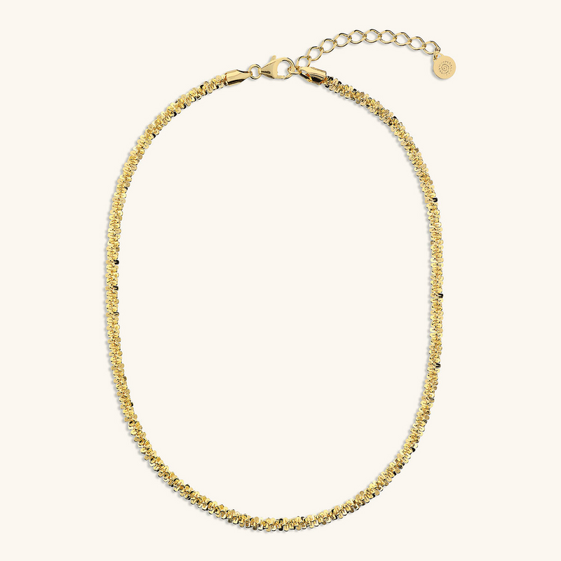 Necklace Chain Daisy Diamond