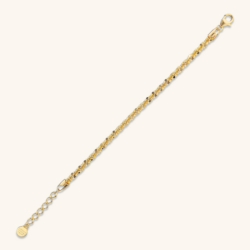 Daisy Diamond Chain Bracelet