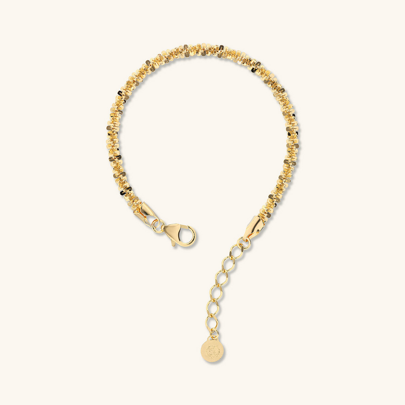 Daisy Diamond Chain Bracelet